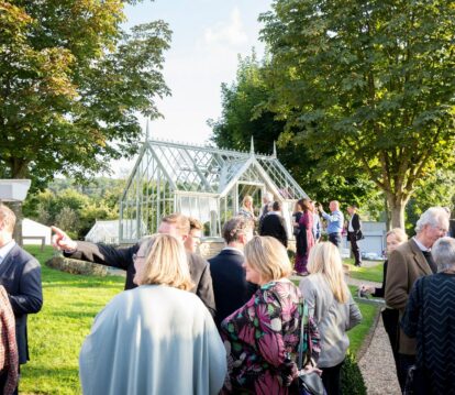 Alitex Annual Lecture Guests Outside the Glasshouse