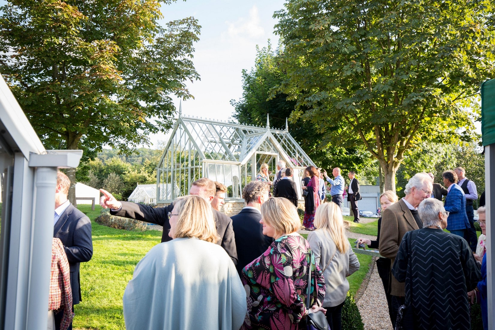 Alitex Annual Lecture Guests Outside the Glasshouse