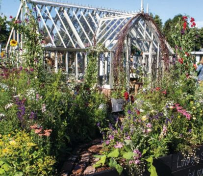 Alitex stand at Hampton Court Flower Show in 2022